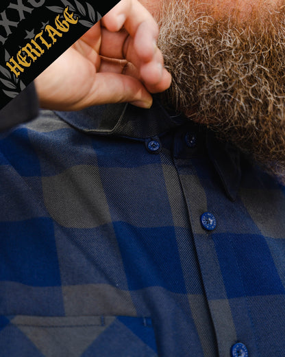 0 Dark 30 Heritage Flannel - Mens
