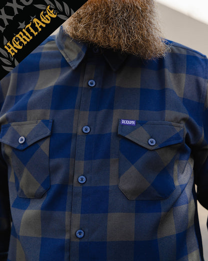 0 Dark 30 Heritage Flannel - Mens