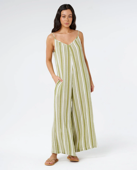Premium Surf Stripe Jumpsuit