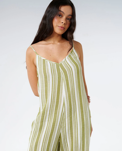 Premium Surf Stripe Jumpsuit