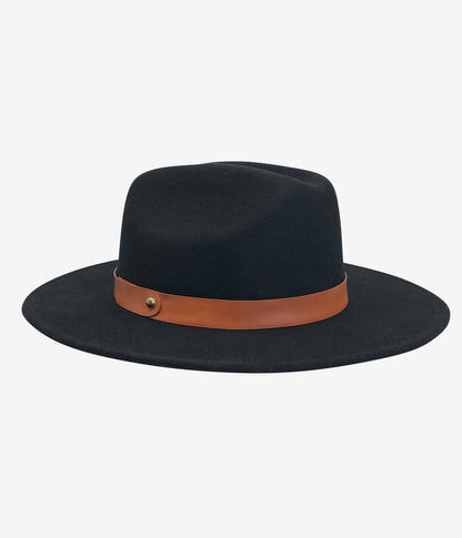 .Topper Fedora Hat
