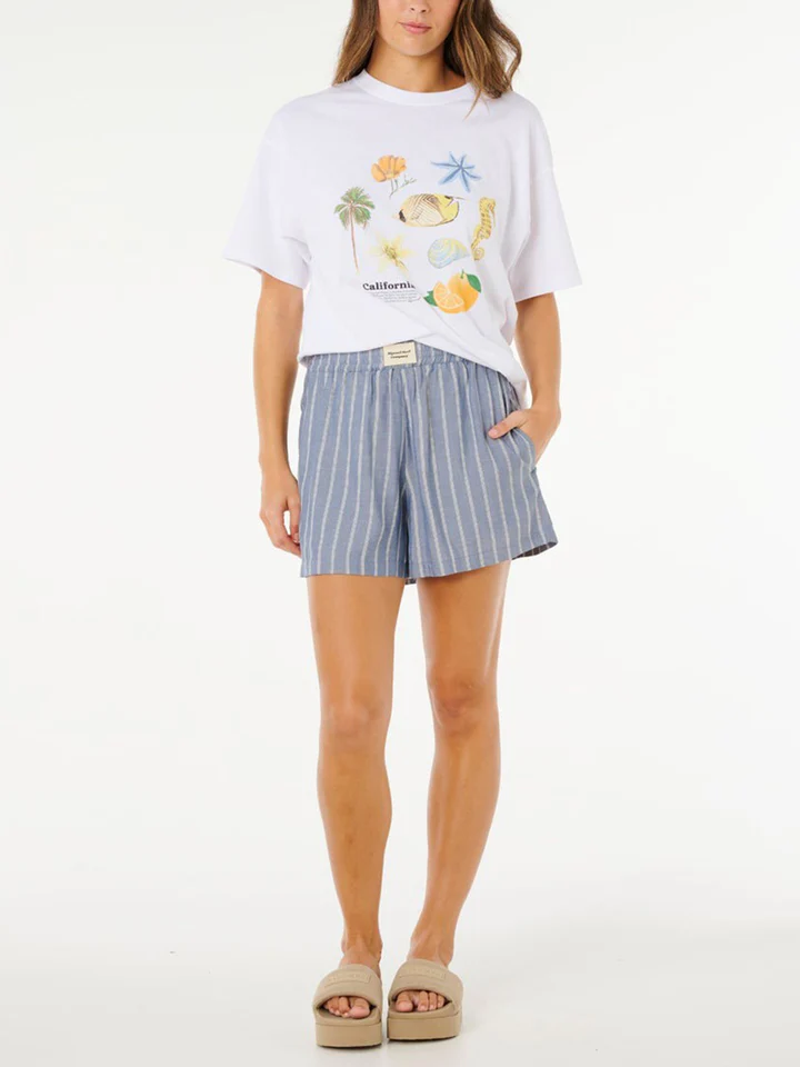 Beach Days Pinstripe Short