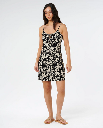 Surf Dreams Printed Rib Mini Dress
