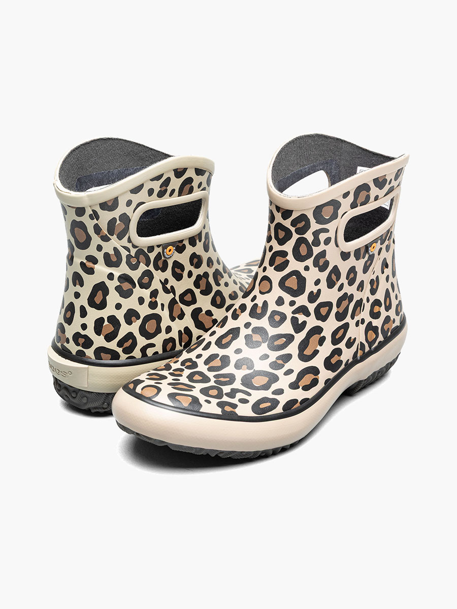W Patch Ankle - Leopard