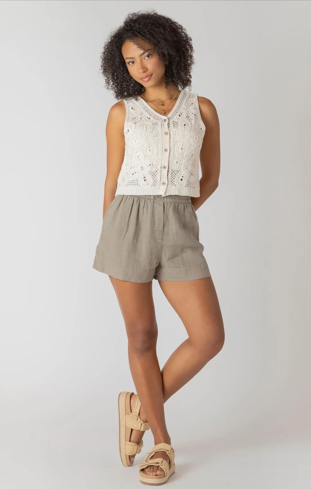 Mid-Rise Shorts