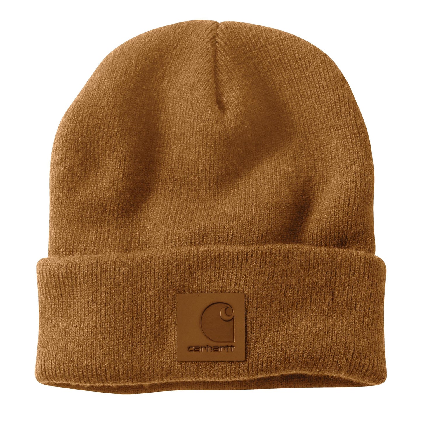 M Knit Cuffed Beanie - Tonal Patch