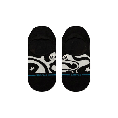 Star Swirl No Show Sock