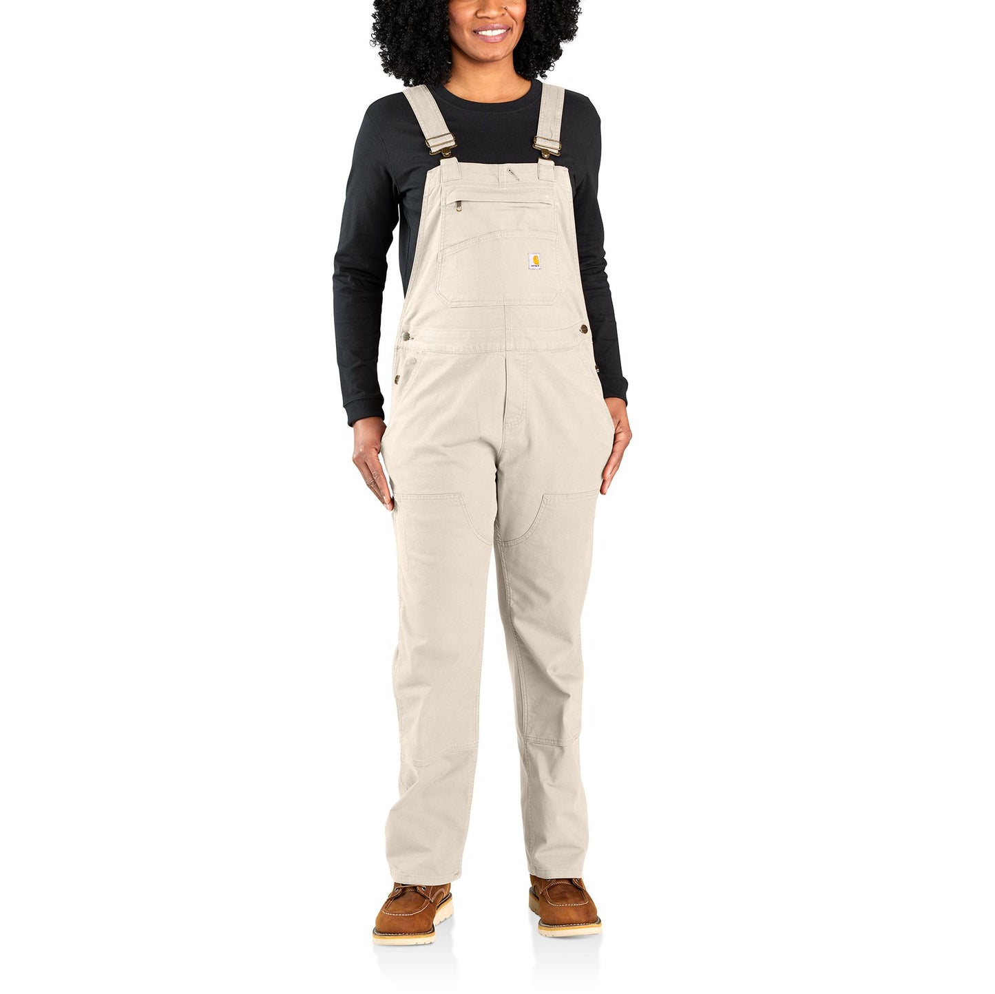 Work Overall - Loose Fit - Canvas - Rugged Flex - Double Knee