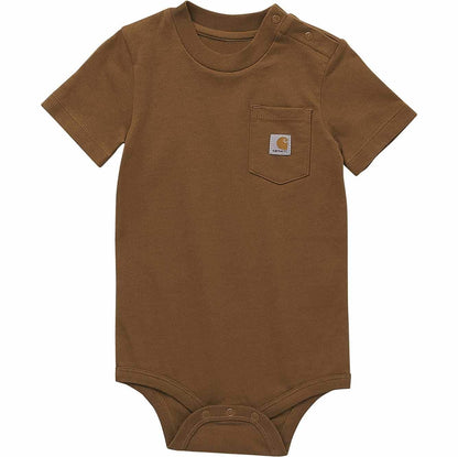 Short-Sleeve Pocket Bodysuit