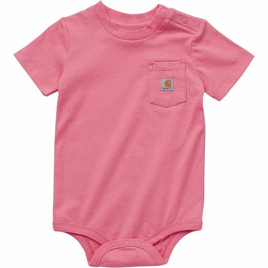 Short-Sleeve Pocket Bodysuit