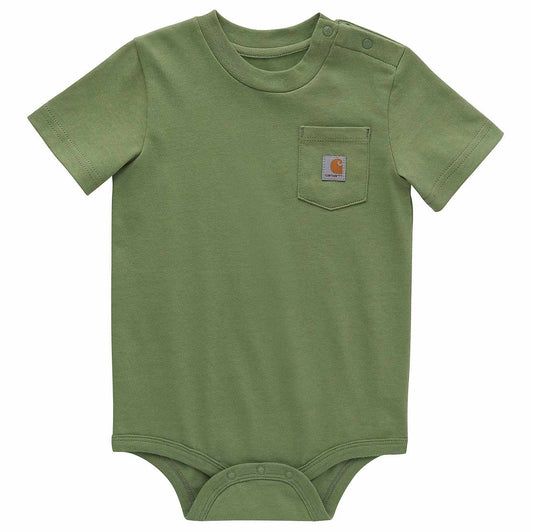 Short-Sleeve Pocket Bodysuit