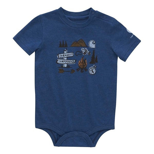 Short-Sleeve Camping Bodysuit