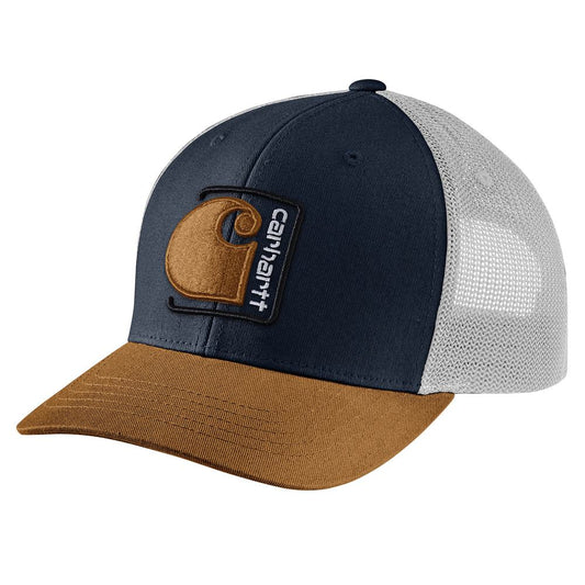 .M Canvas Mesh Back C Patch Cap - 106742