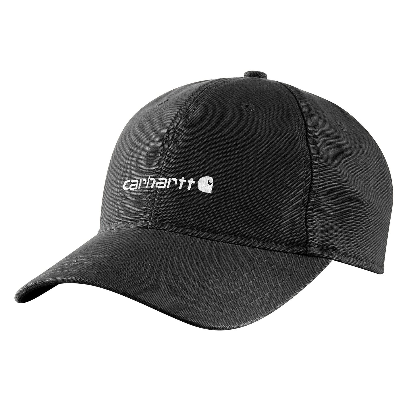 Canvas Embroidered Graphic Cap
