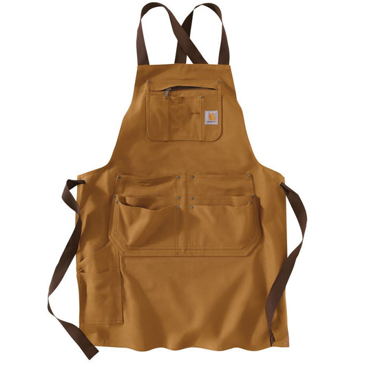 .W Canvas Apron - BRN Carhartt Brown