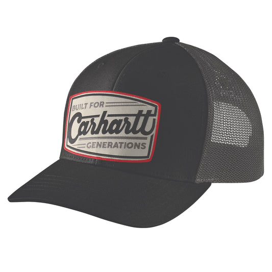 M Canvas Mesh Back Built Patch Cap