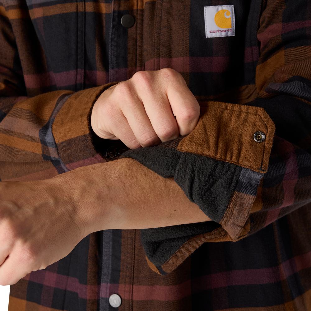 M Hamilton Plaid Shirt Jacket - 107011