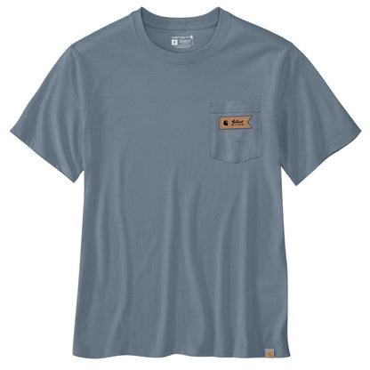 .M Relaxed Fit Lightweight SS Script Graphic T-Shirt - 107063