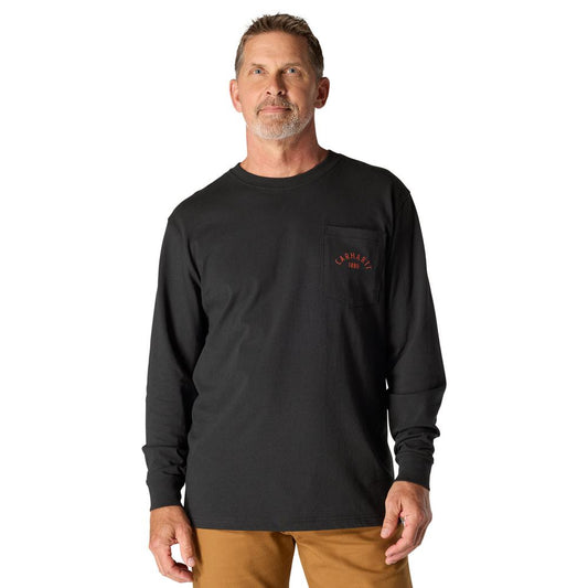 .M Loose Fit Heavyweight LS Longhorn Graphic T-Shirt - 107259