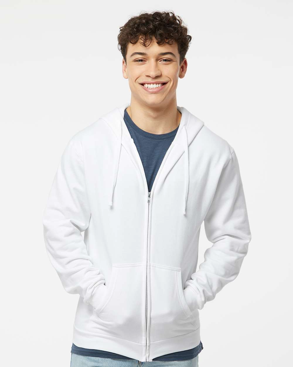 M&O - Knits Unisex Zipper Fleece Hoodie - 3331
