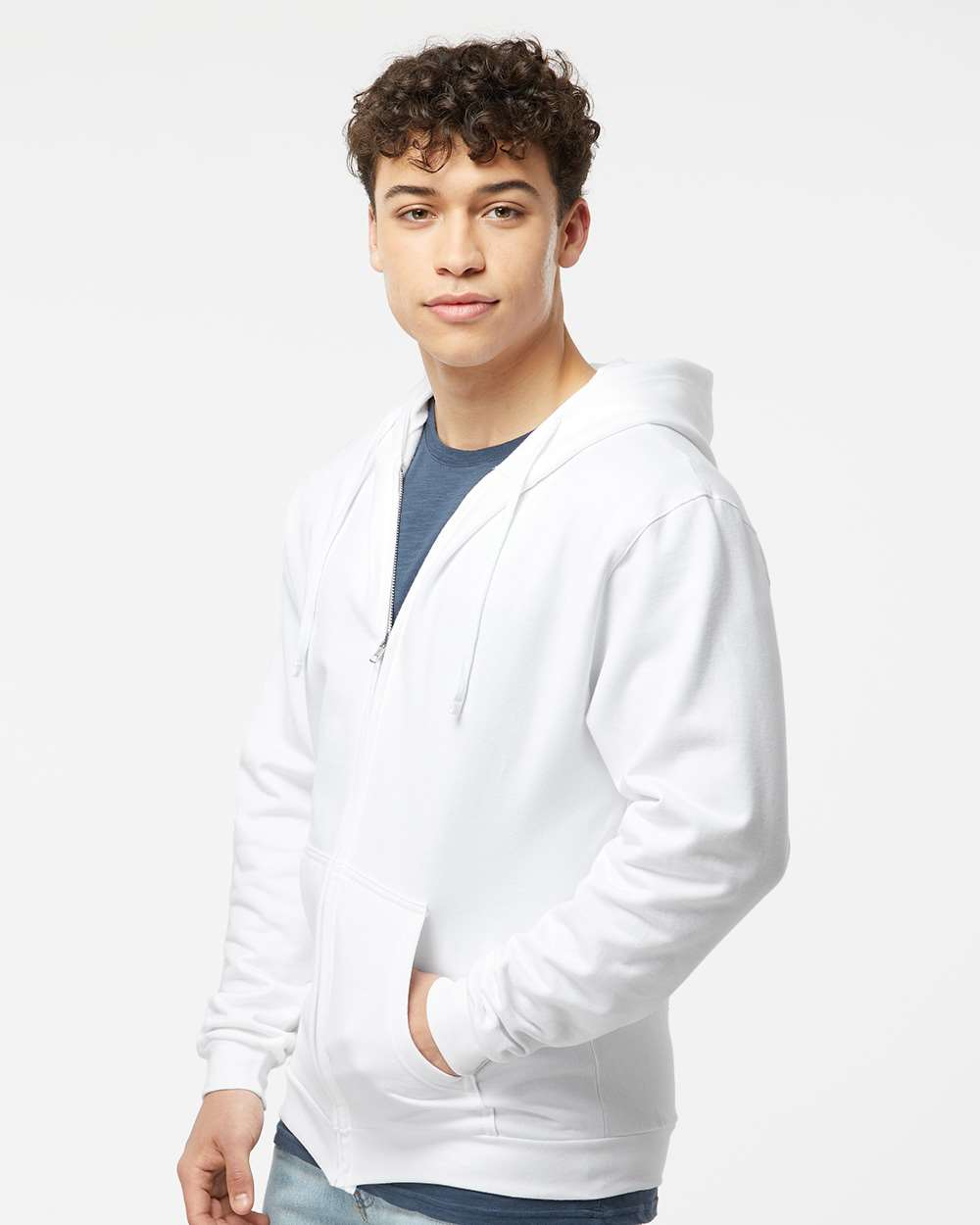 M&O - Knits Unisex Zipper Fleece Hoodie - 3331