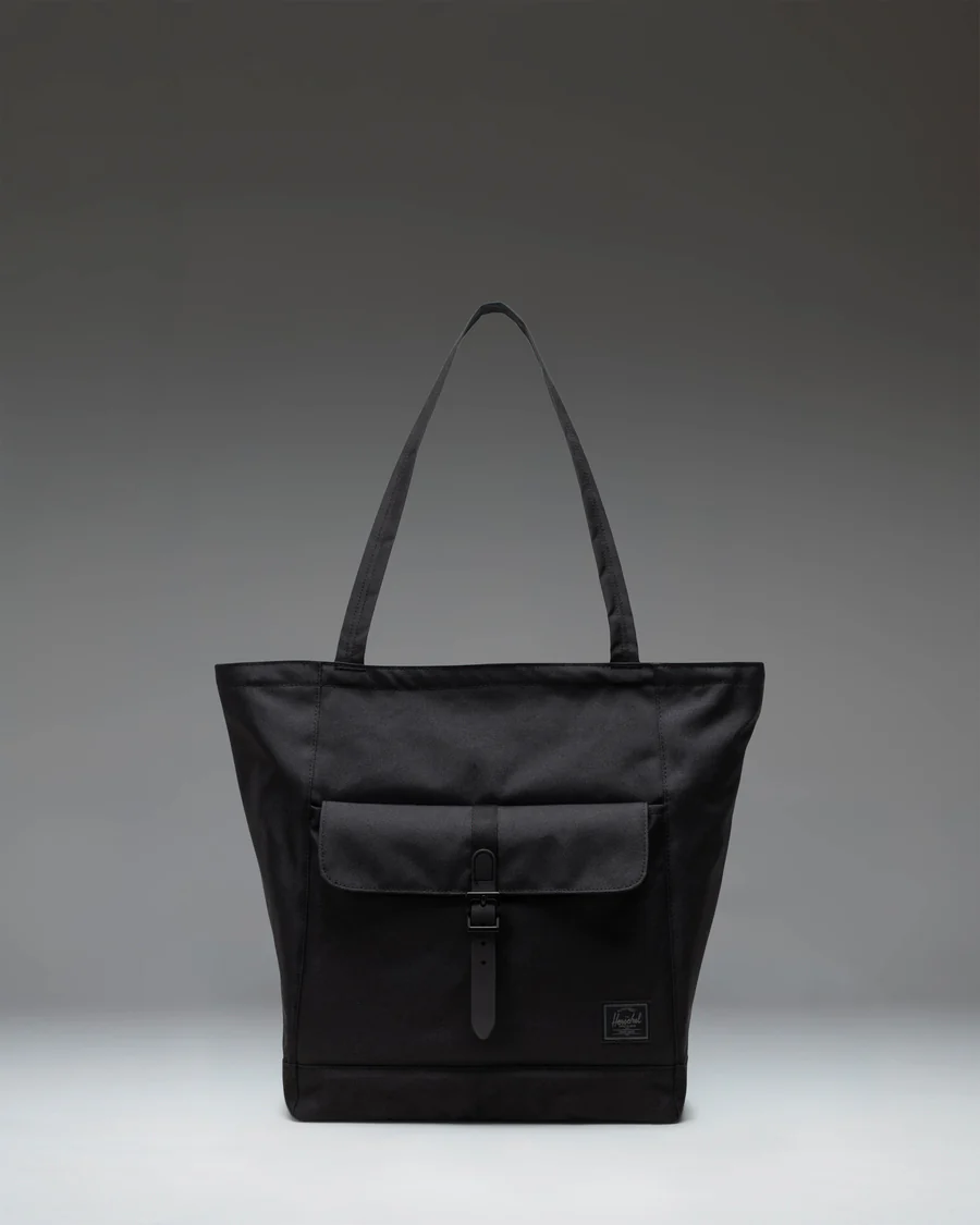 Retreat Tote - Black Tonal