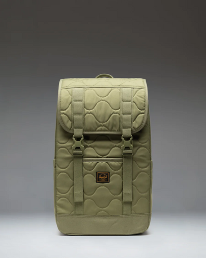 Retreat Quilted Capsule Backpack - Loden Green Tonal