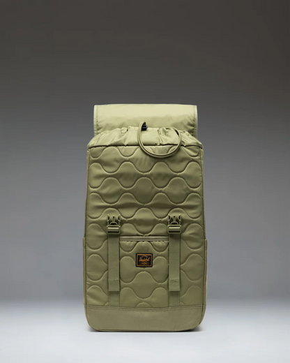 Retreat Quilted Capsule Backpack - Loden Green Tonal