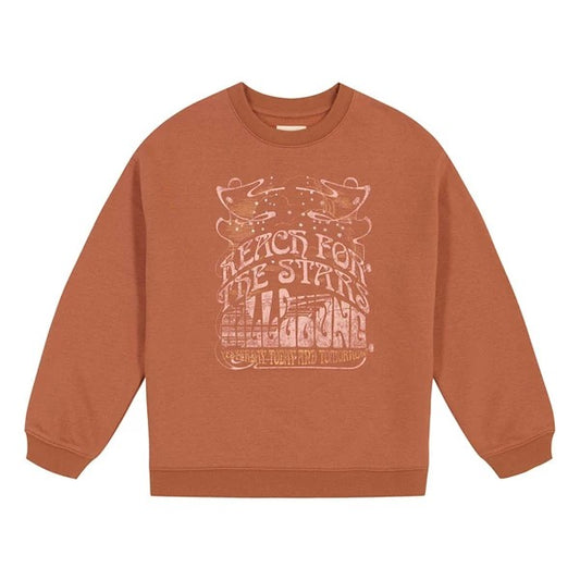 Girls Stars at Reach Crewneck Sweatshirt