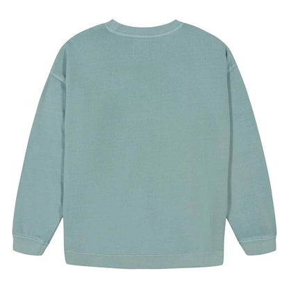 .Girls Arched Logo Crewneck Sweatshirt