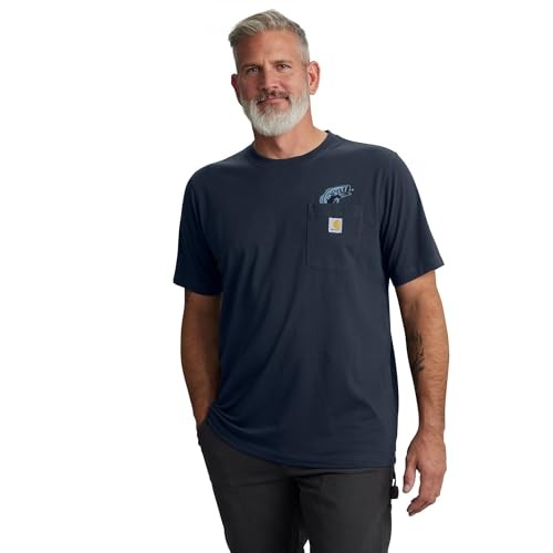 Relaxed Fit Lightweight SS Fish Graphic T-Shirt