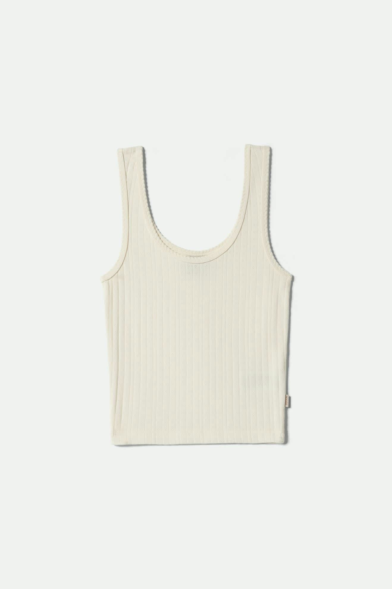 Pointelle Slim Fit Tank