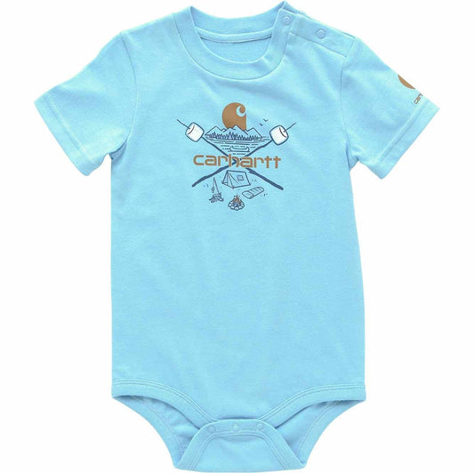 Short-Sleeve Camping Bodysuit