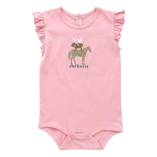 Short Sleeve Animal Stack Bodysuit