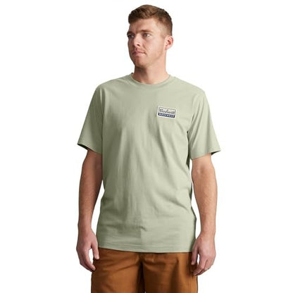 Relaxed Fit Lightweight SS Script Patch T-Shirt