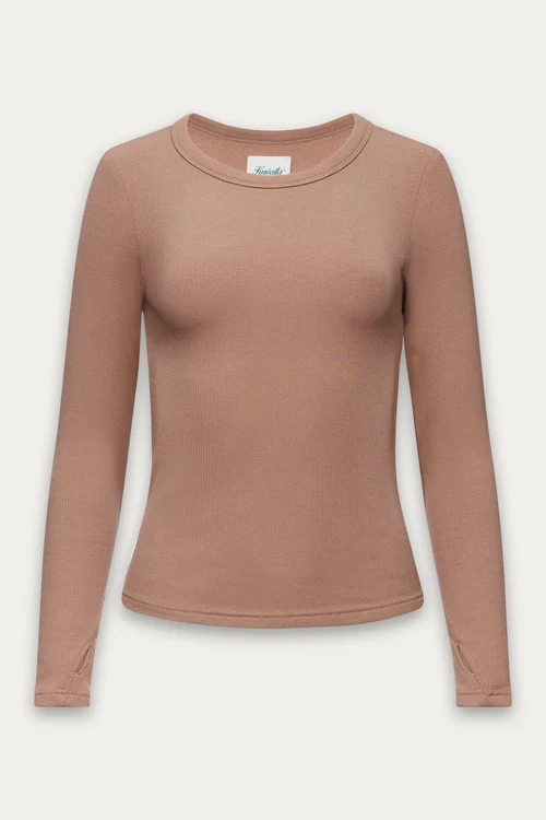 Plush Rib Long Sleeve