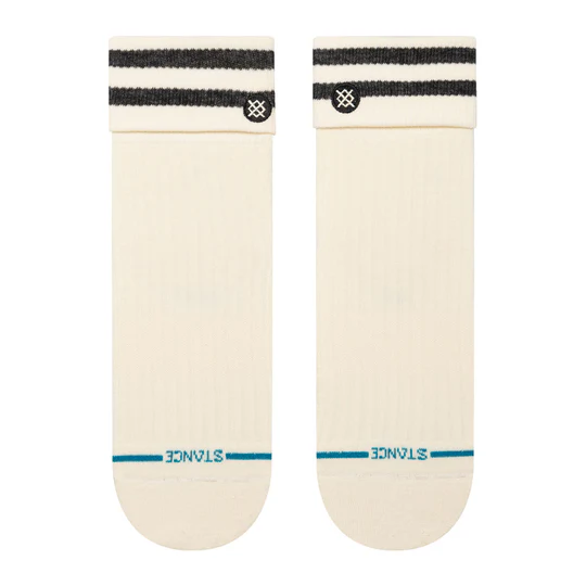 WO Roll Cuff Quarter Sock