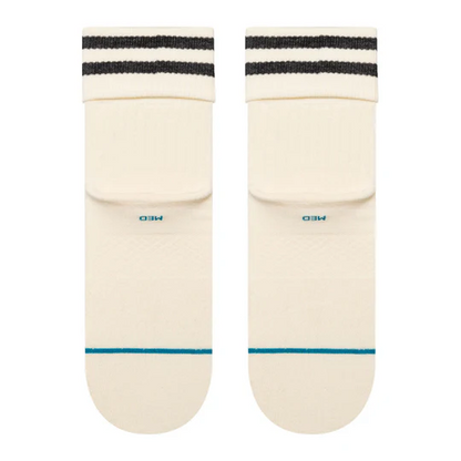 WO Roll Cuff Quarter Sock
