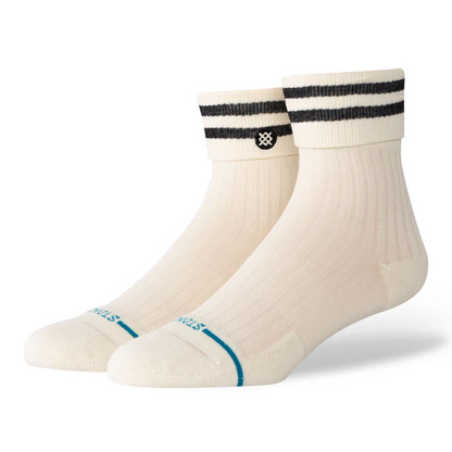 WO Roll Cuff Quarter Sock