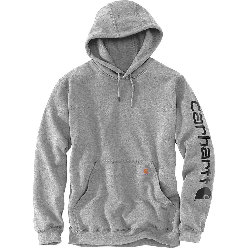 K288 Loose Fit Midweight Logo Sleeve Graphic Hoodie - Core Shades