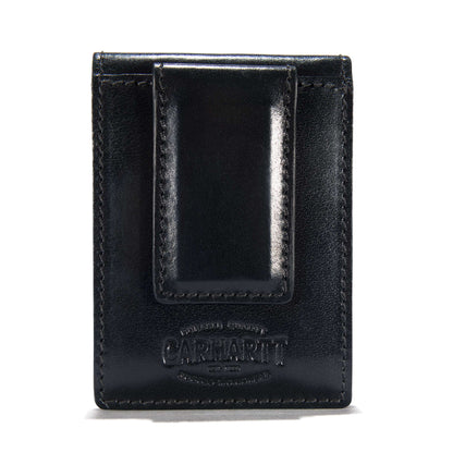 Rough Cut Front Pocket Wallet - Black