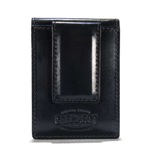 Rough Cut Front Pocket Wallet - Black