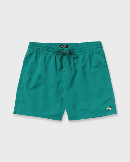 Billabong All Day LB swim shorts in tropical teal with drawstring waistband