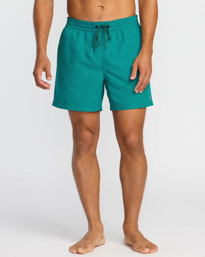 Billabong All Day LB men's swim shorts in tropical teal color