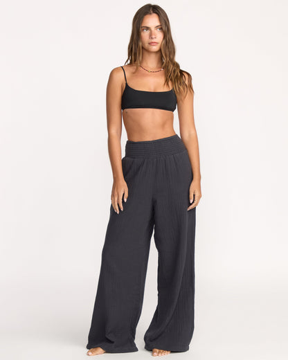 New Waves Gauze Elastic Pant