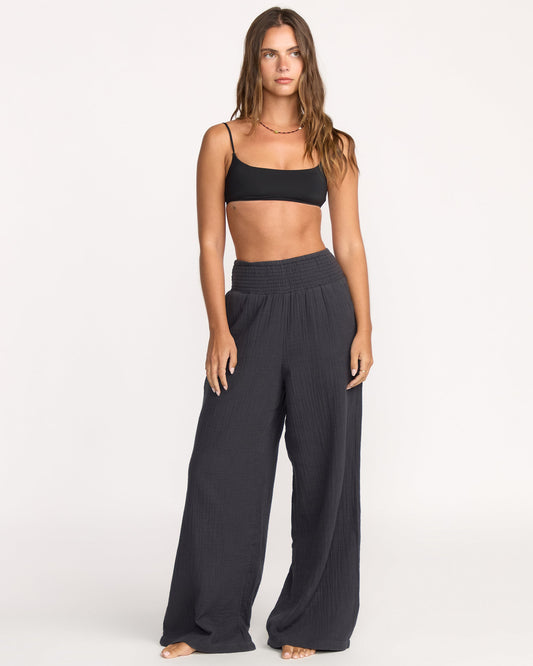 New Waves Gauze Elastic Pant