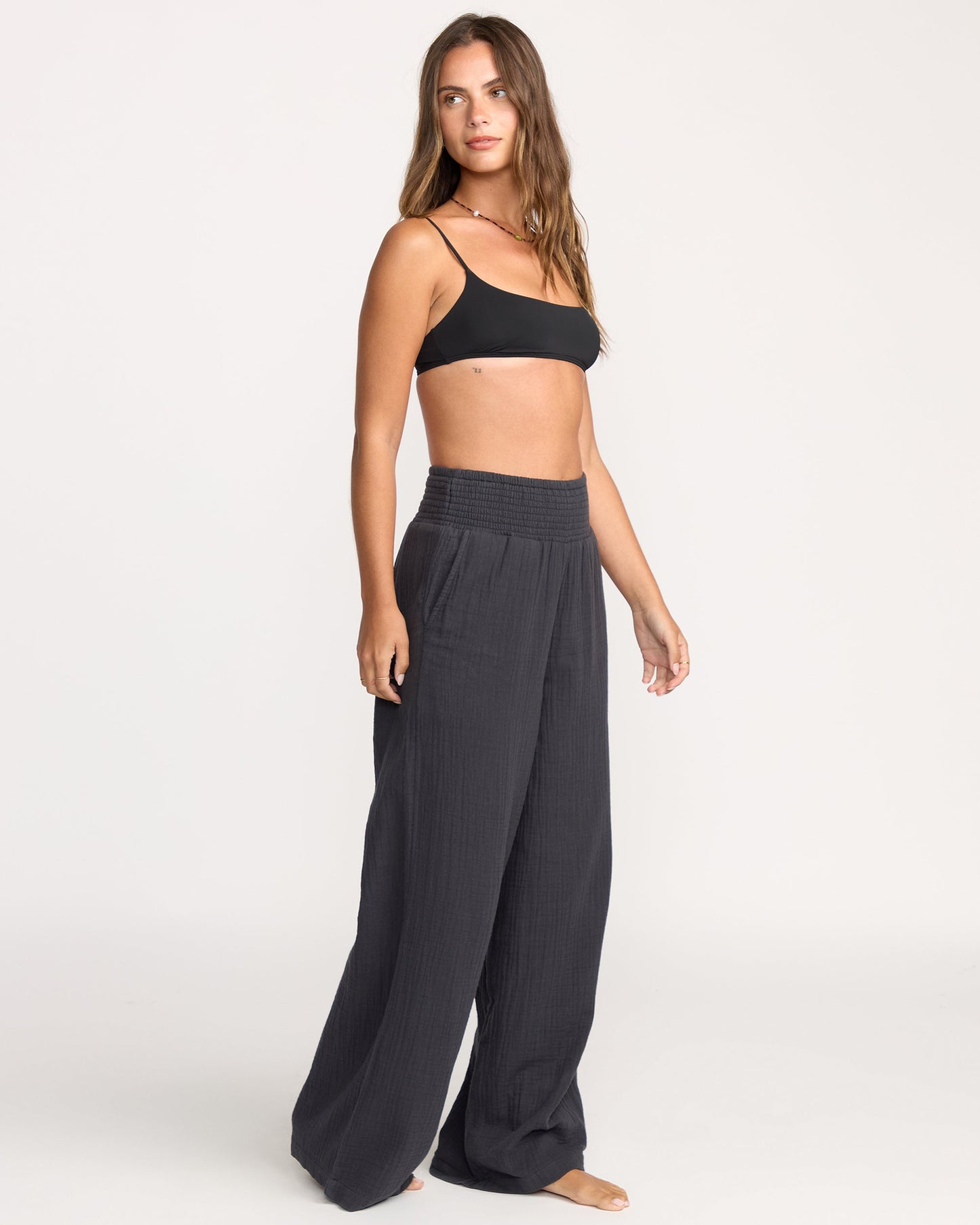 New Waves Gauze Elastic Pant