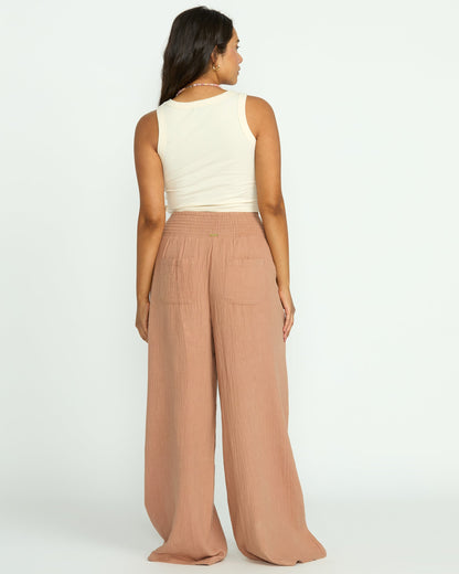 New Waves Gauze Elastic Pant