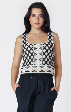 Crochet Knit Tank