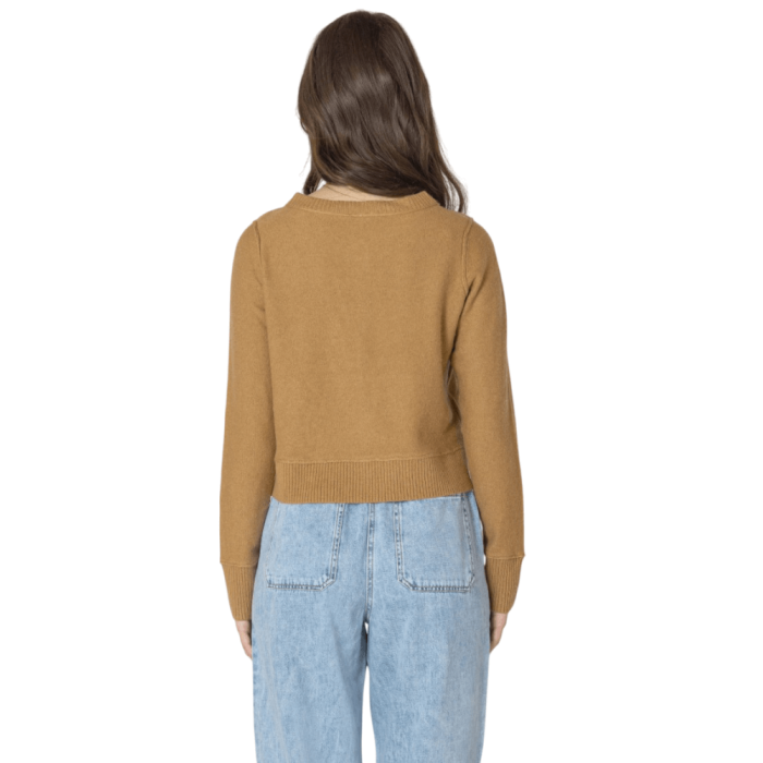 Easy Crewneck Cardigan